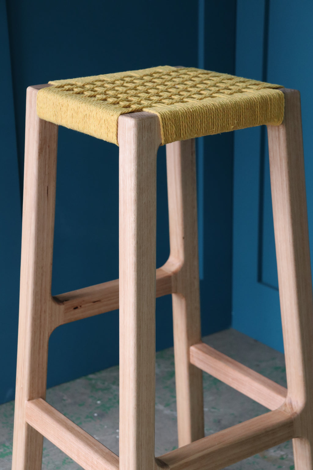 weaved stool