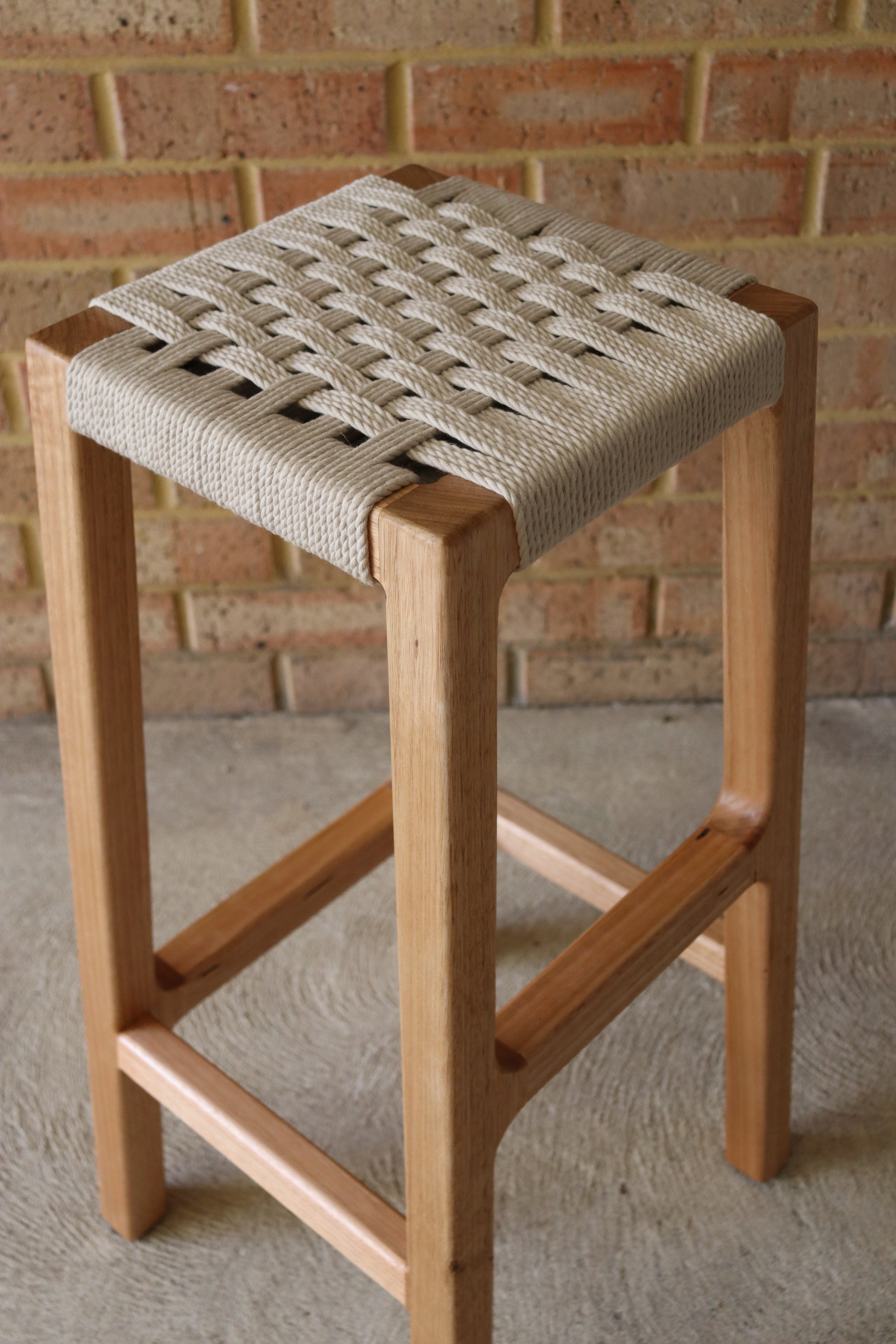 weaved stool